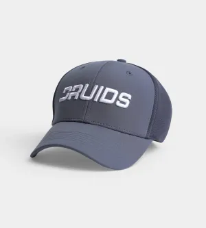 DRUIDS FITTED TRUCKER CAP -GREY