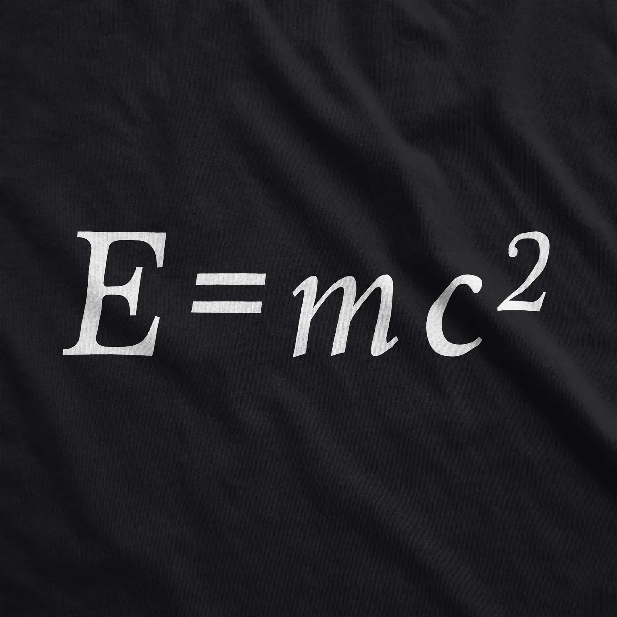 E=mc2 - Adult Unisex Jersey Crew Tee