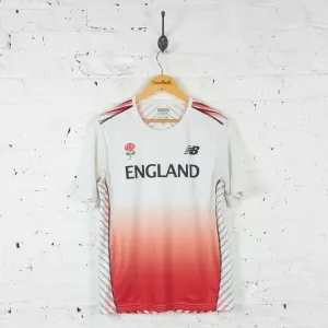 England Rugby New Balance T Shirt - White - L