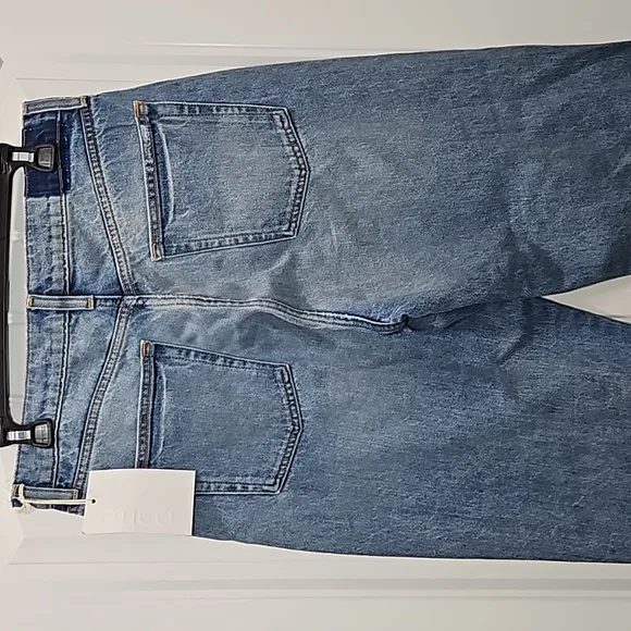 etica Finn Slim Straight Distressed Denim Jean