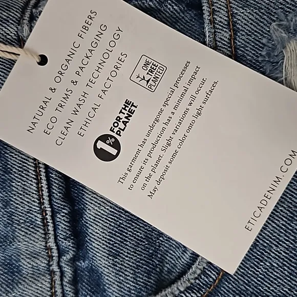 etica Finn Slim Straight Distressed Denim Jean