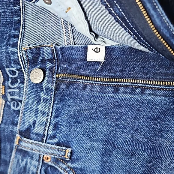 etica Finn Slim Straight Distressed Denim Jean