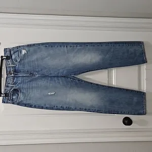 etica Finn Slim Straight Distressed Denim Jean