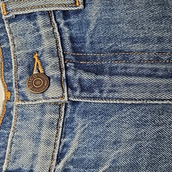 etica Finn Slim Straight Distressed Denim Jean