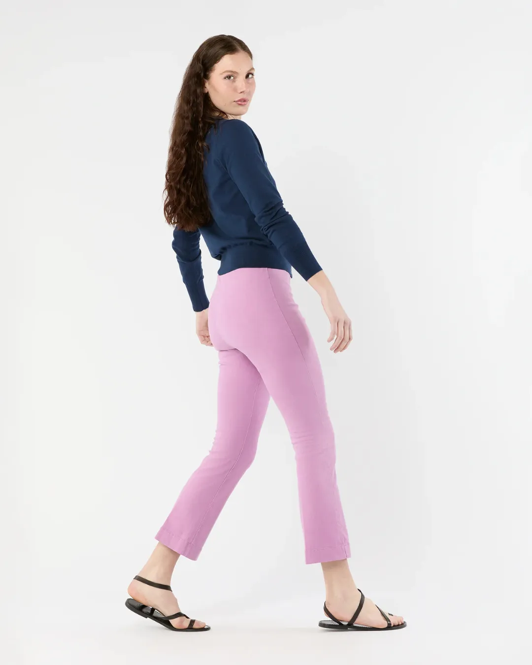 FAYE FLARE CROPPED PANT