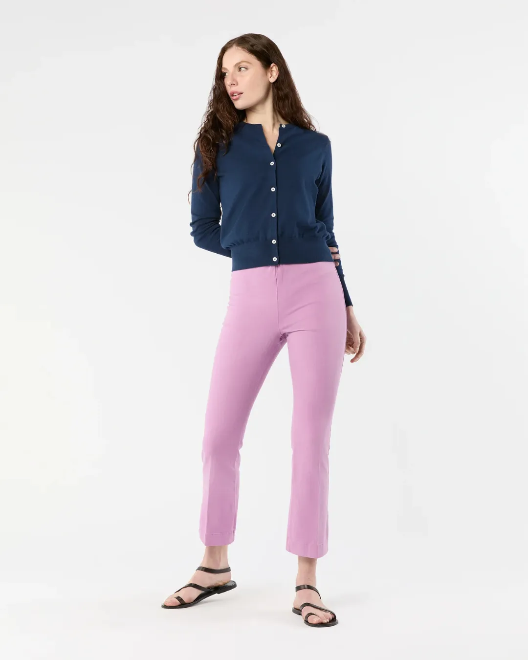 FAYE FLARE CROPPED PANT