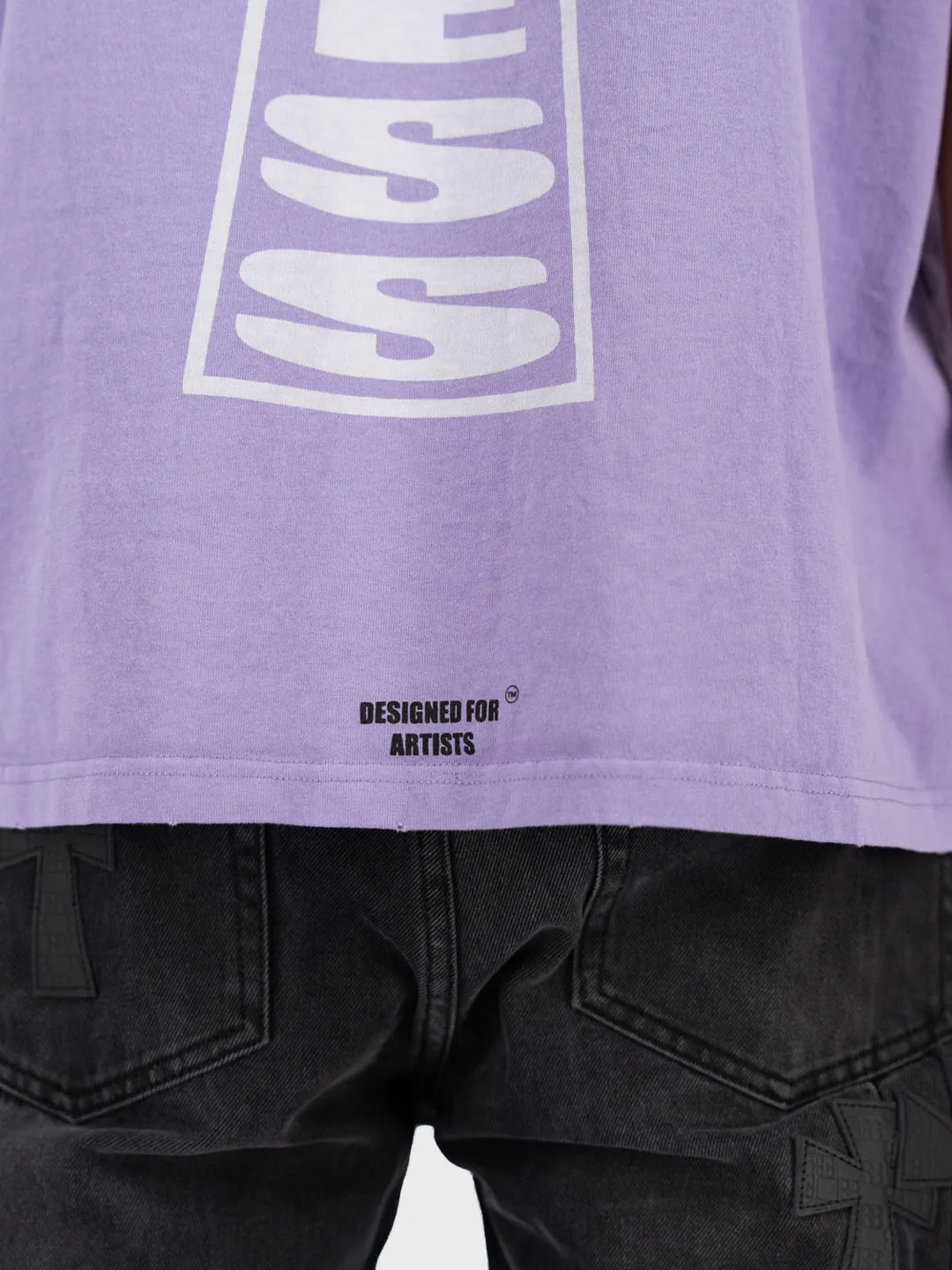 Fearless Blood Cross T-Shirt | Lilac