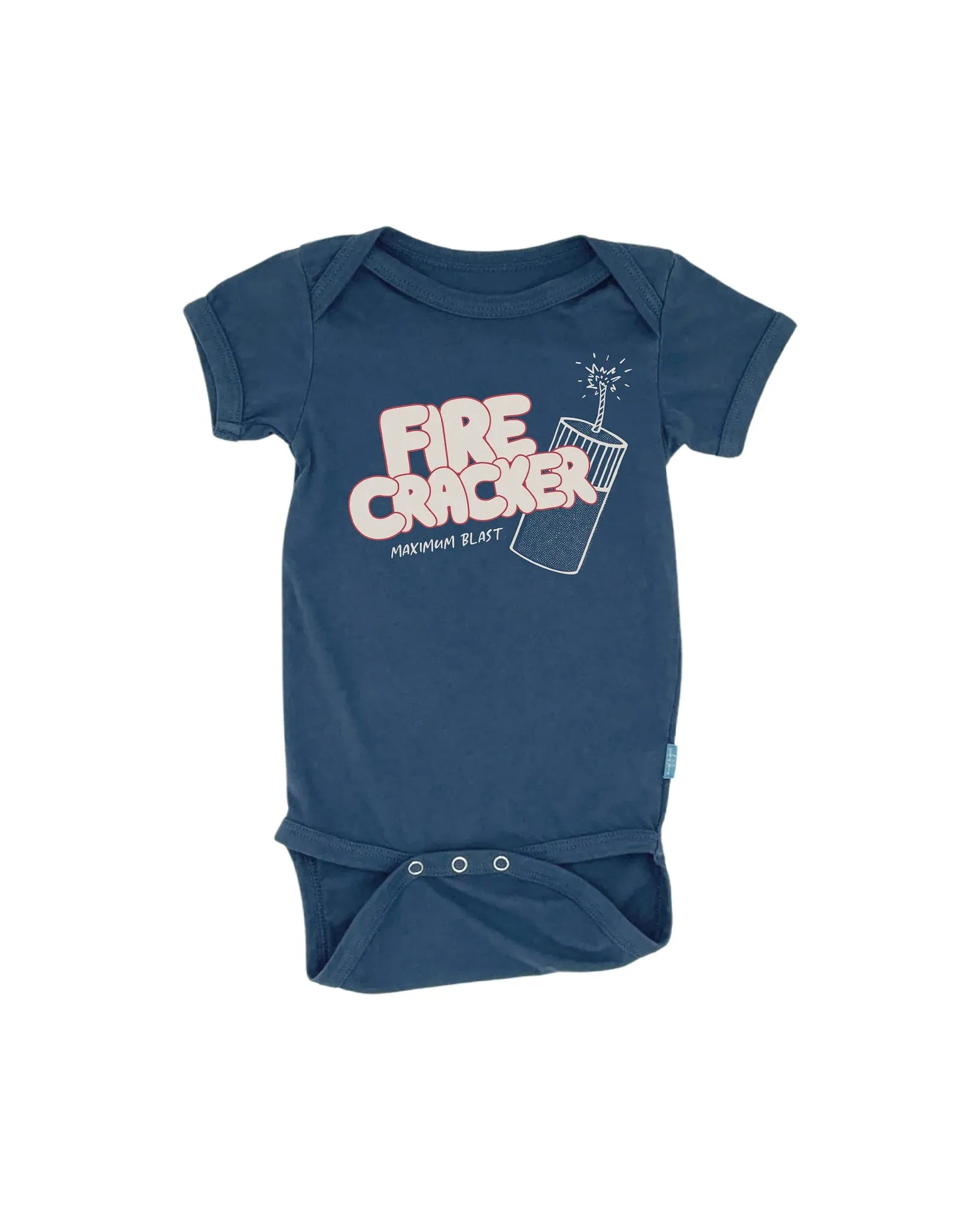 Feather 4 Arrow Fire Cracker Onesie Navy