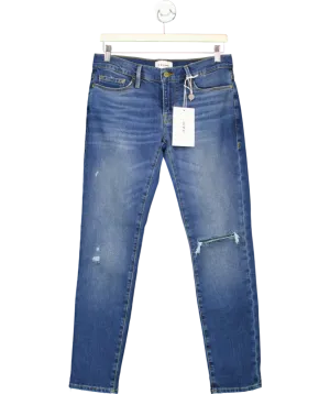 FRAME Blue Le Garcon Jeans W25