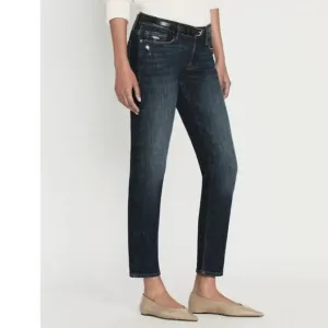 Frame Le Garcon Crop Jeans in Covent dark denim Size 30