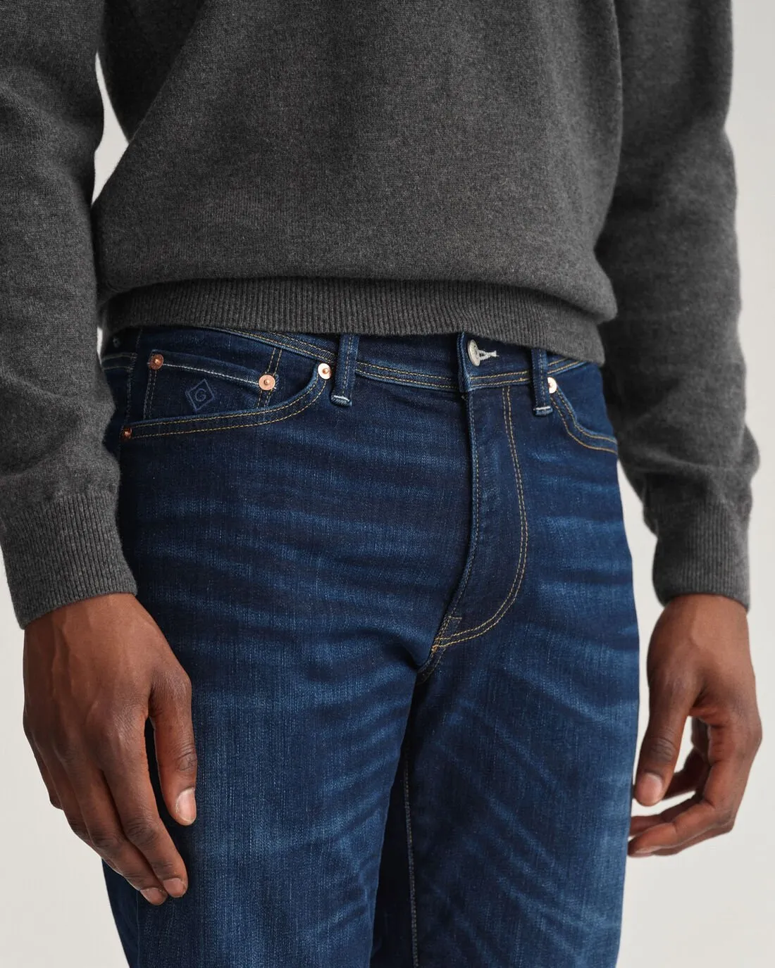 Gant Maxen Extra Slim Fit Active-Recover Jeans Dark Blue