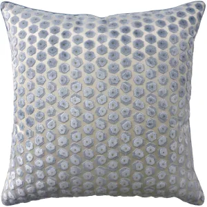 Gem Velvet Pillow (Aqua)