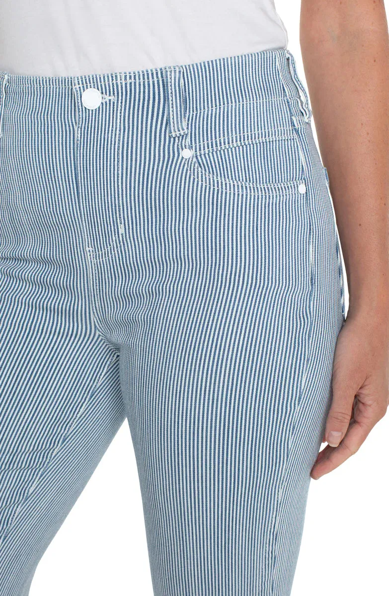 Gia Glider Crop Flare Twisted Seam