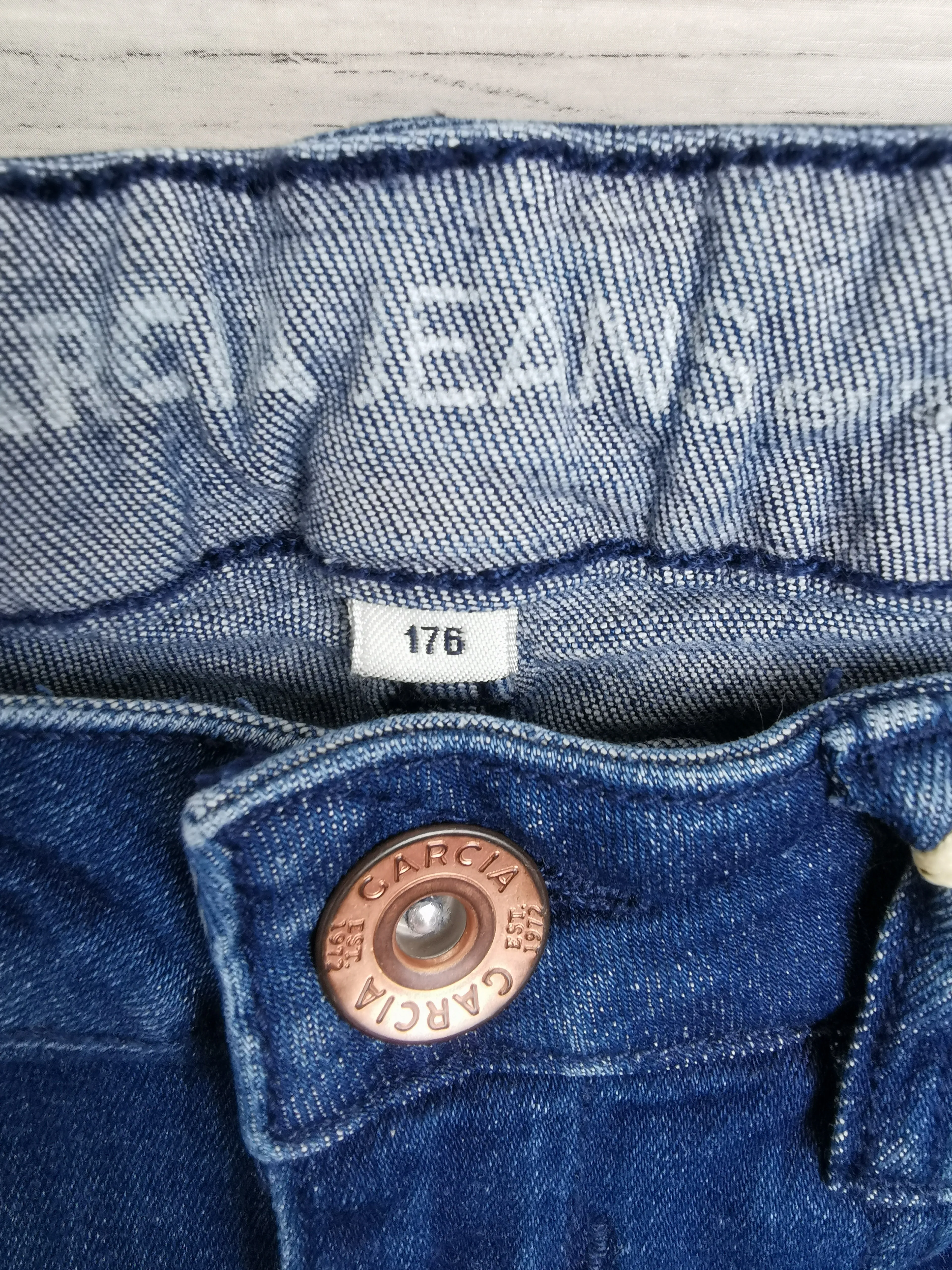 GIRL SIZE(S) 14 & 16 YEARS - GARCIA, 'Rianna' SuperSlim Fit Jeans, High Waist NWT / NWOT B42