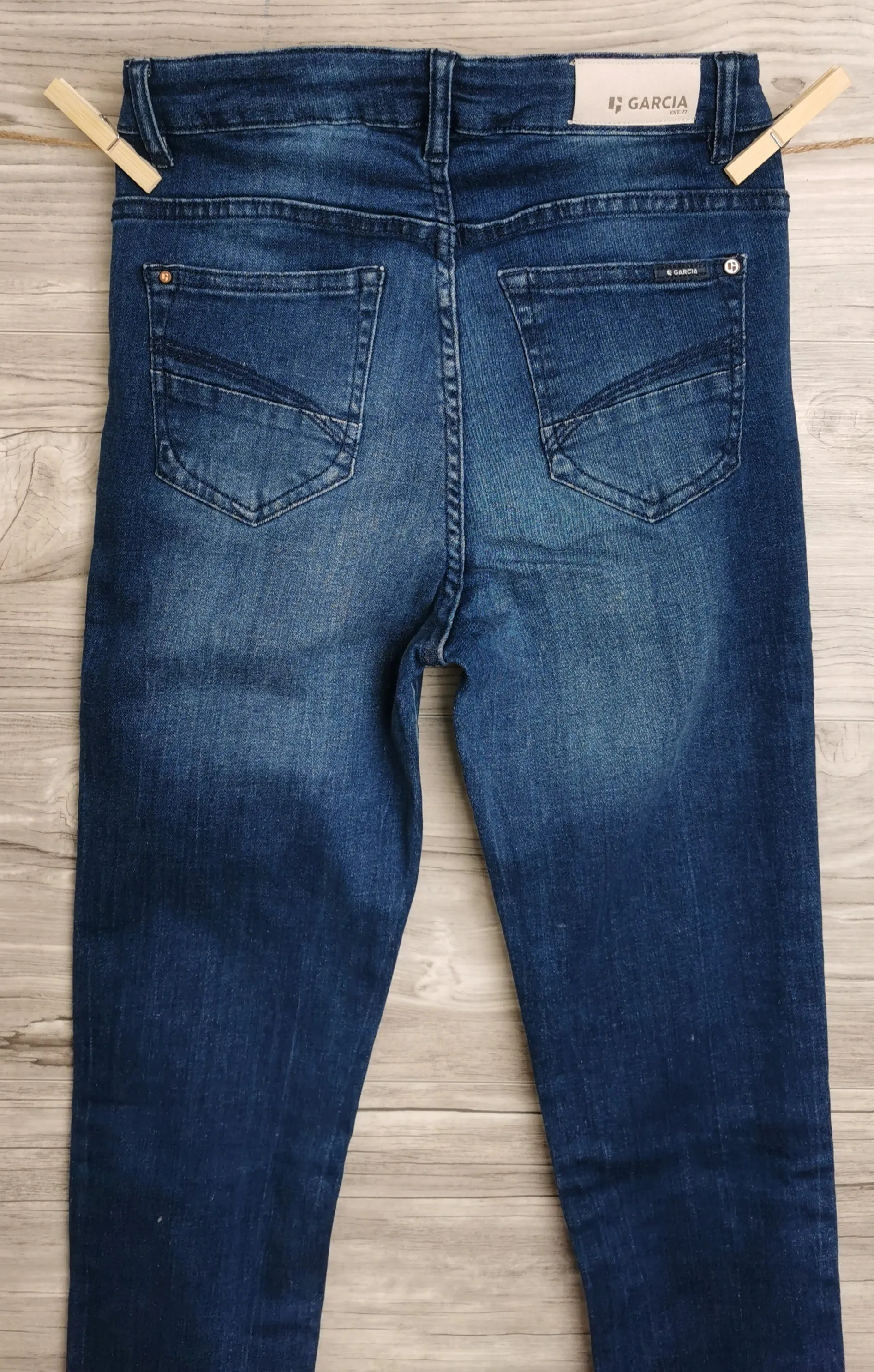 GIRL SIZE(S) 14 & 16 YEARS - GARCIA, 'Rianna' SuperSlim Fit Jeans, High Waist NWT / NWOT B42
