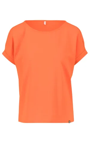 Glow and Grow Jersey Top Everything In Vermilion Red