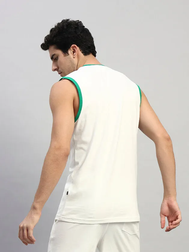 HIGH HOOPS OVER-SIZED T-SHIRT (WHITE)