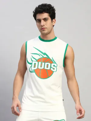 HIGH HOOPS OVER-SIZED T-SHIRT (WHITE)