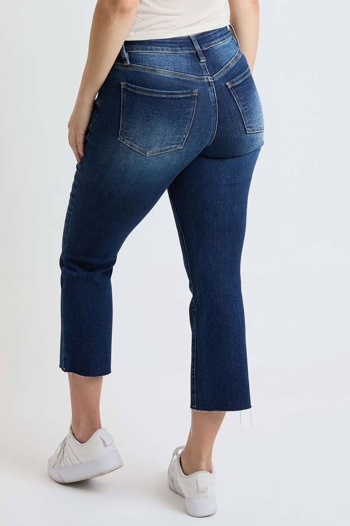High Rise Premium Stretch Essential Capri, Pack Of 8