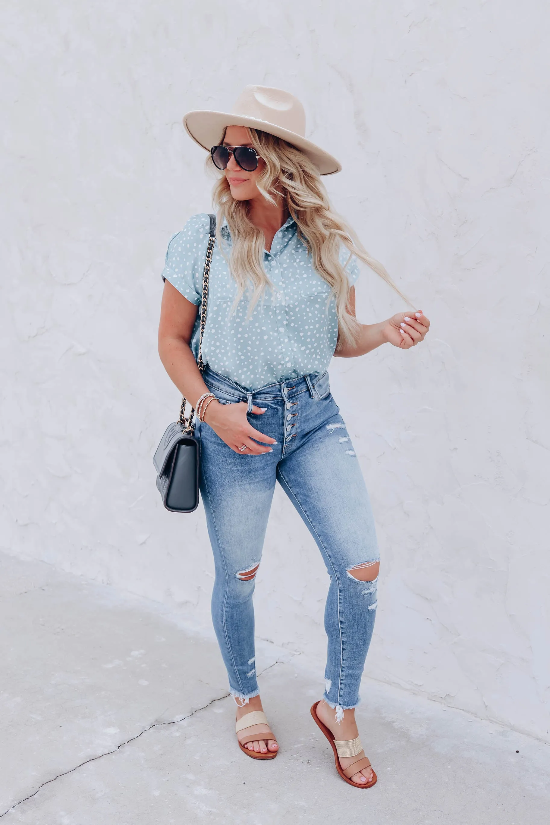 Hixley Cropped Skinny Jeans- Final Sale