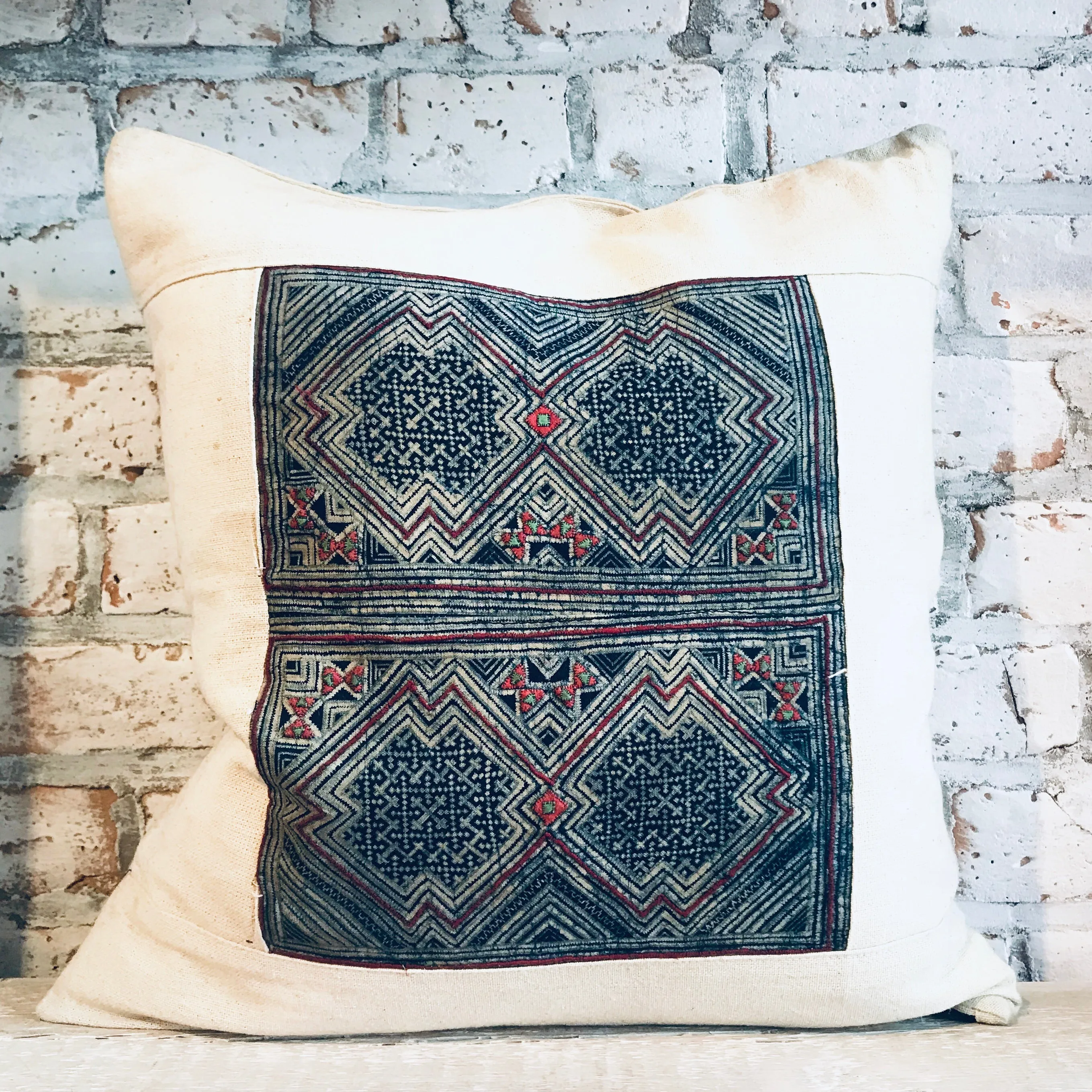 H’Mong Indigo Pillow