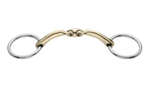 HS Novocontact Bradoon Double-jointed Loose Ring