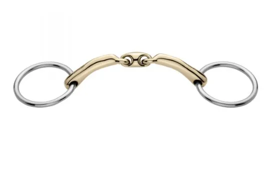 HS Novocontact Bradoon Double-jointed Loose Ring