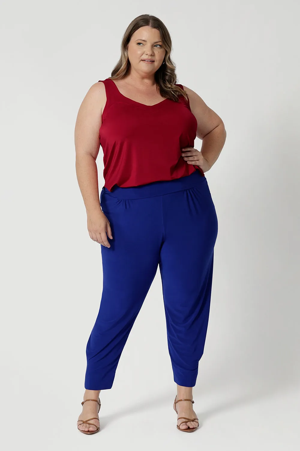 Indi Pant in Cobalt