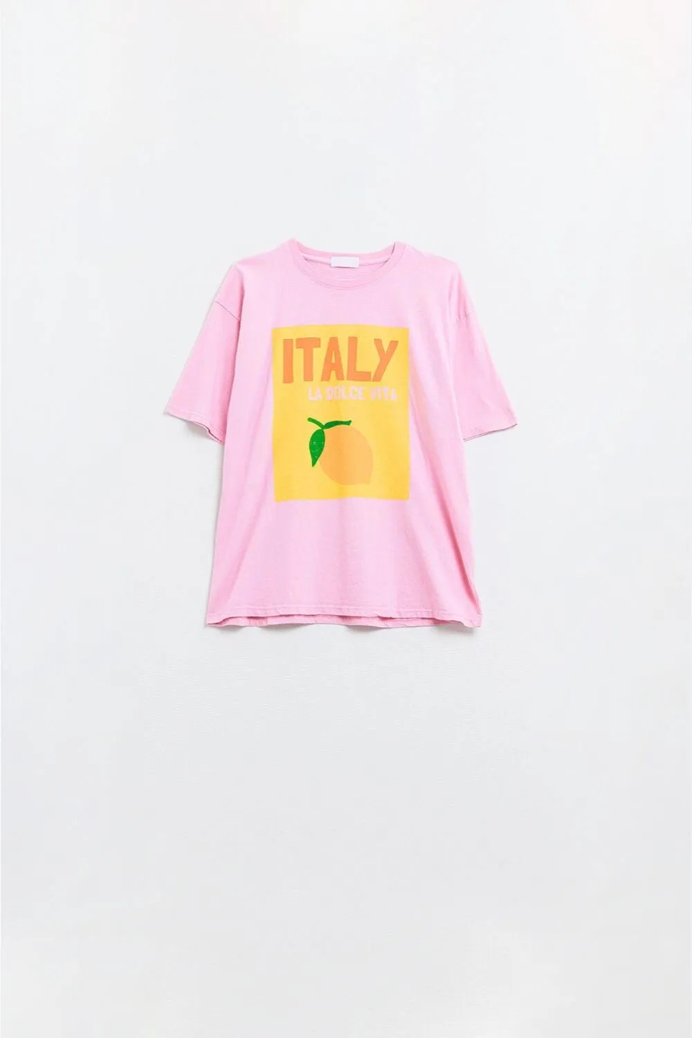 Italy T-Shirt Pink