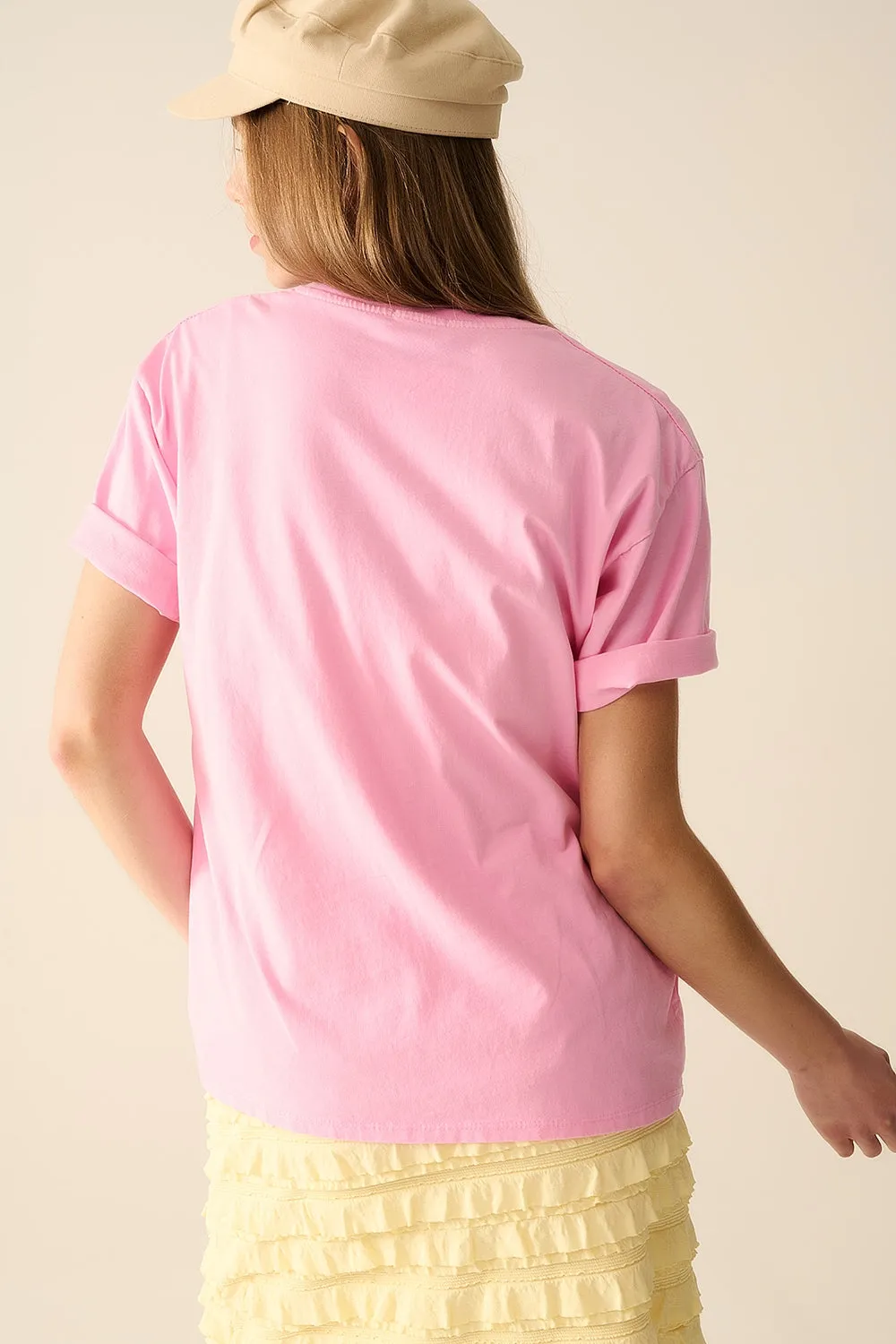 Italy T-Shirt Pink