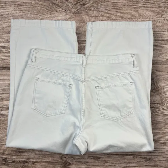 J Brand Joan High Rise Wide Leg Cropped Jeans Sz:32