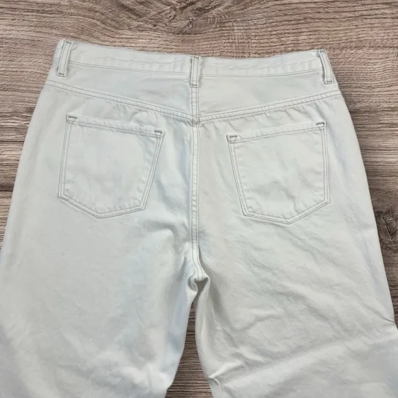 J Brand Joan High Rise Wide Leg Cropped Jeans Sz:32