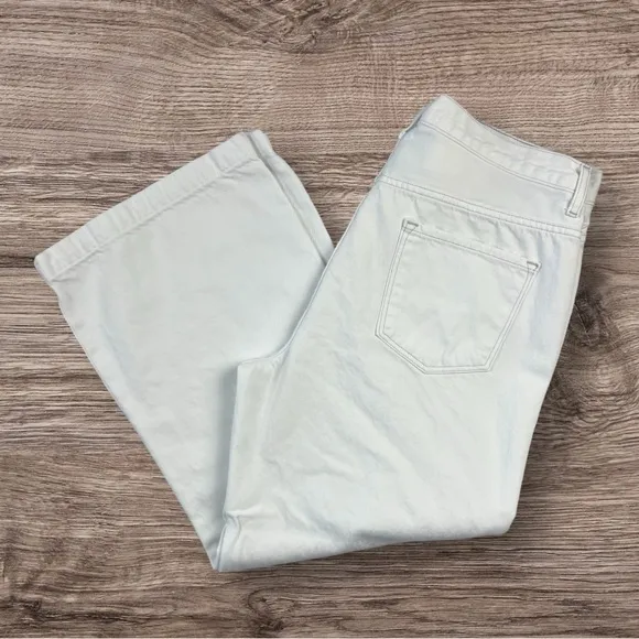 J Brand Joan High Rise Wide Leg Cropped Jeans Sz:32