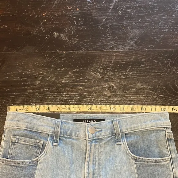 J Brand Ruby High Rise Crop Cigarette Jeans Size 27.