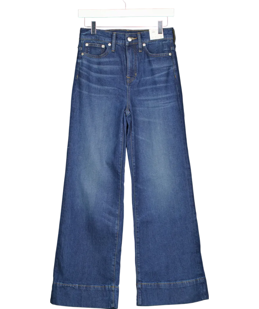 J Crew Blue 96' Denim Trouser Jeans Petite W24