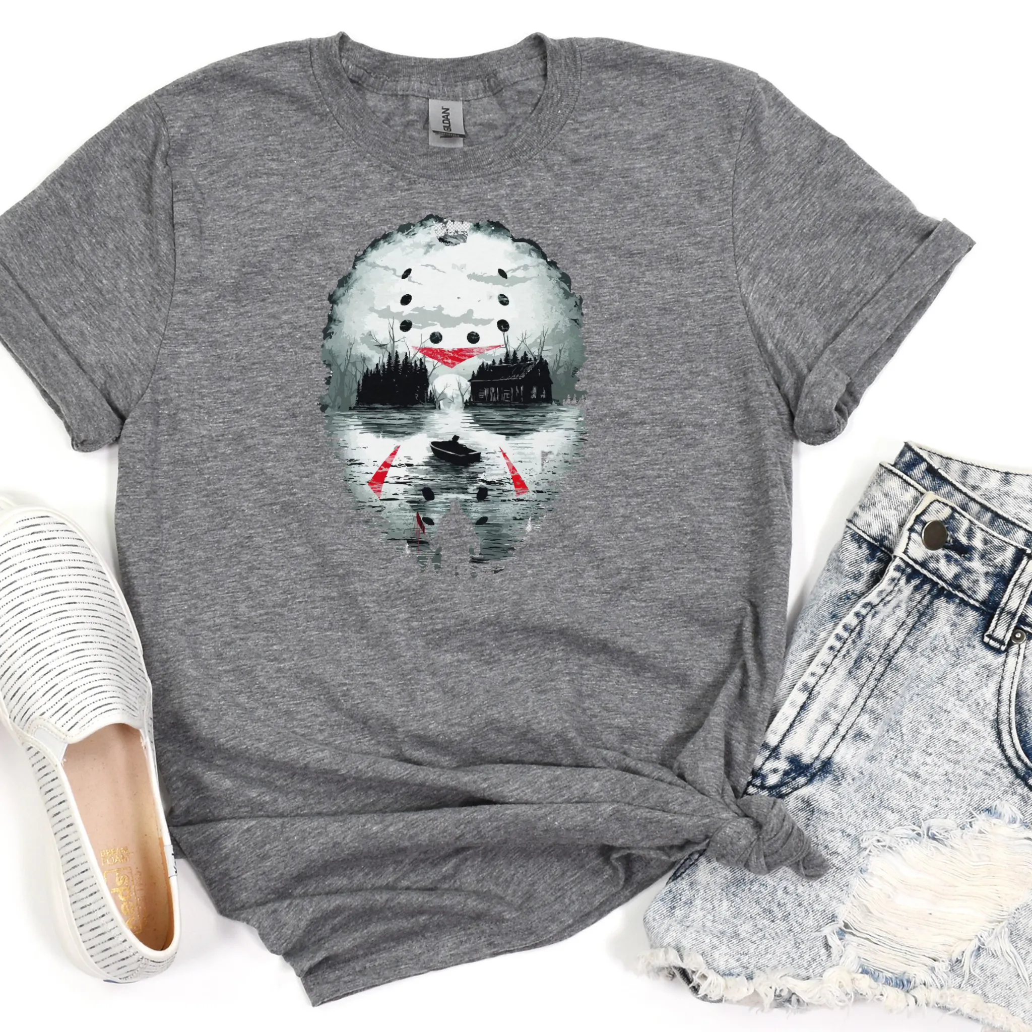 Jason Voorhees Friday the 13th T-Shirt: A Killer Look for Horror Fans!