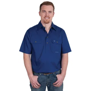 JCA Adam Mens Workshirt Cobalt