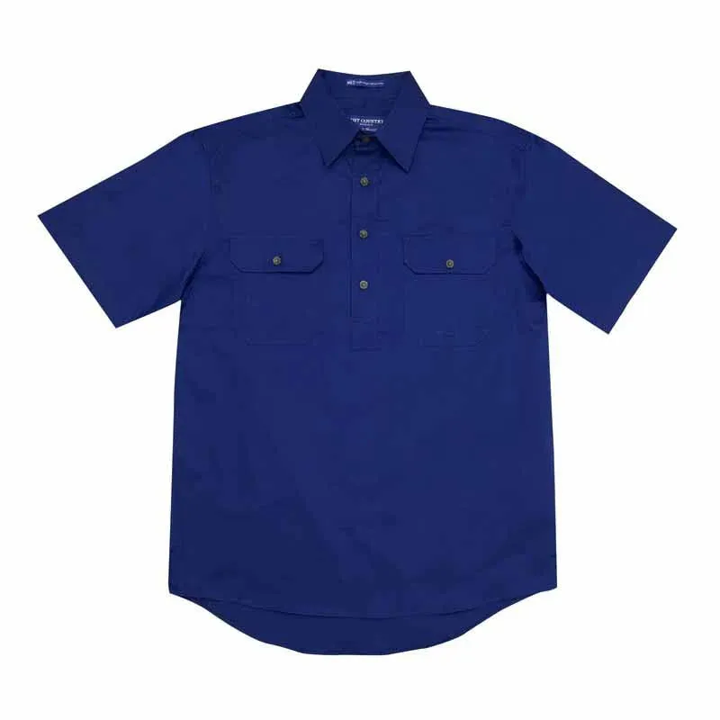 JCA Adam Mens Workshirt Cobalt