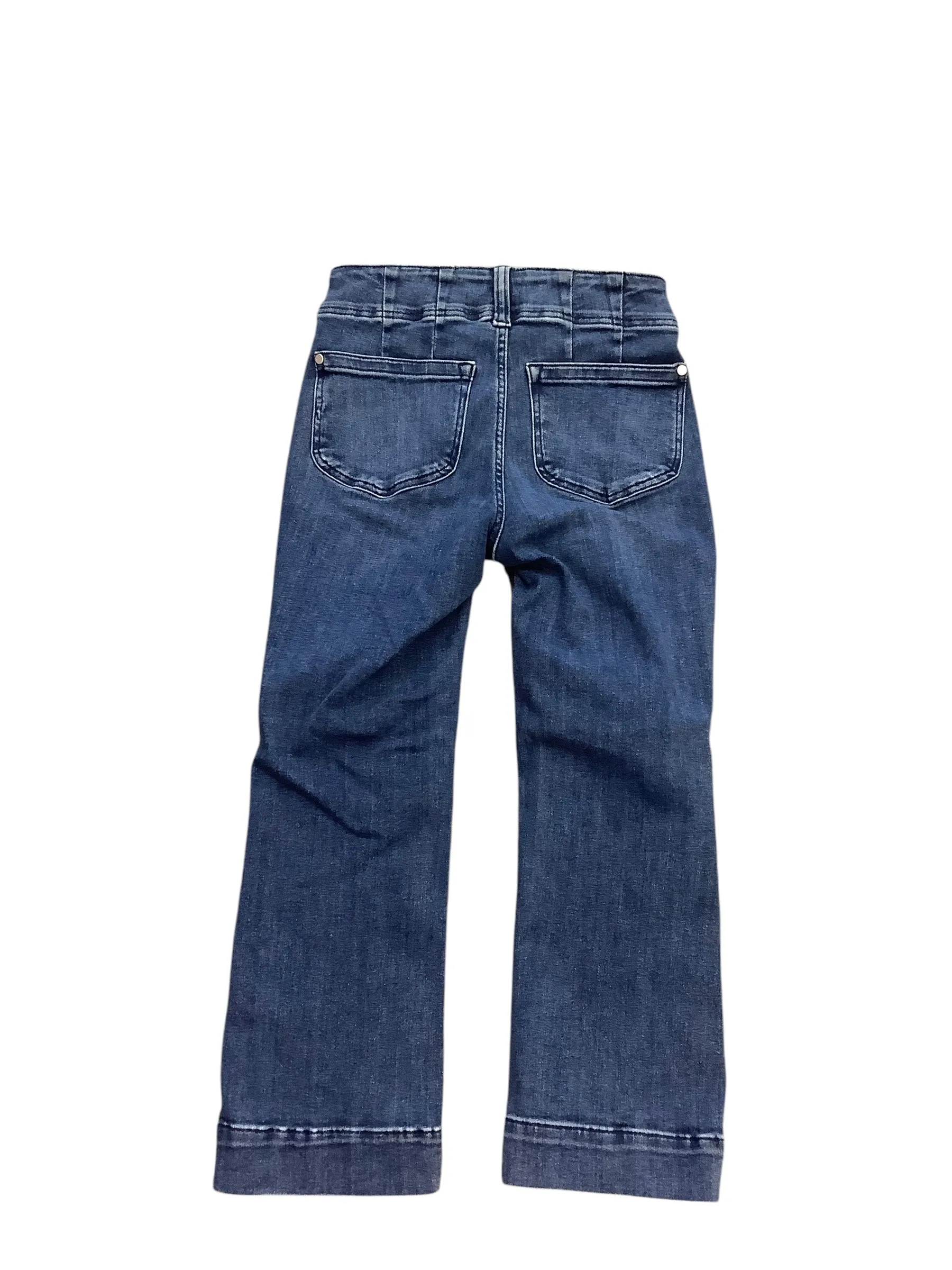 Jeans Cropped By Pilcro In Blue Denim, Size: 0