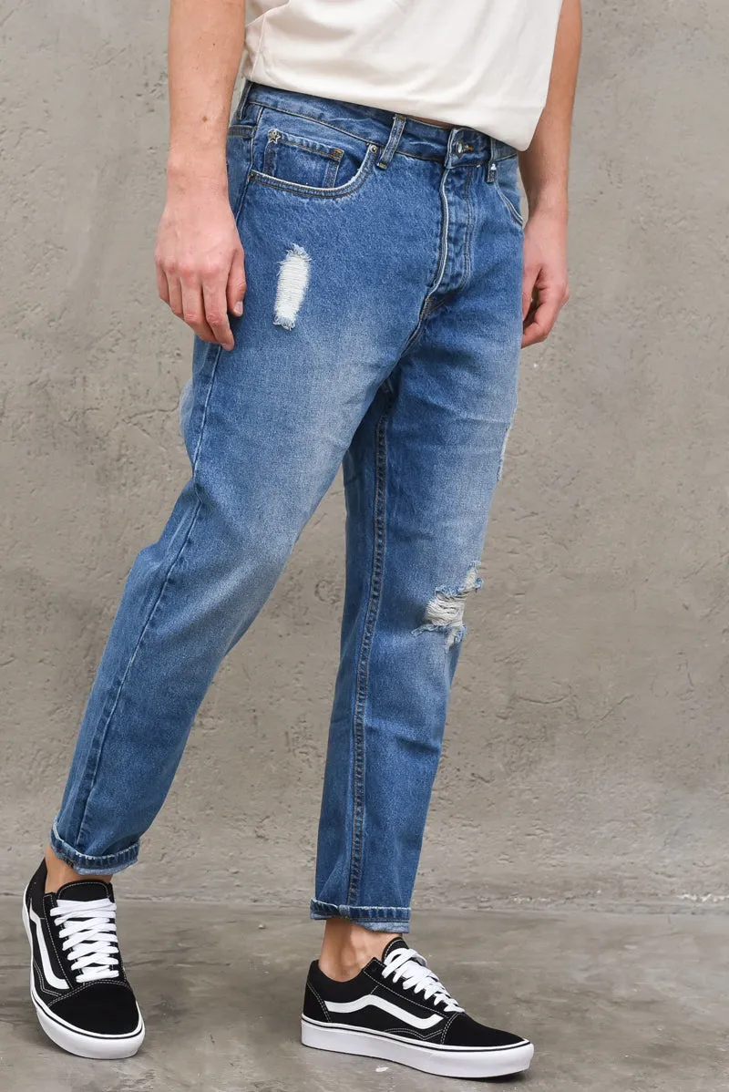 Jeans Cropped Rotto