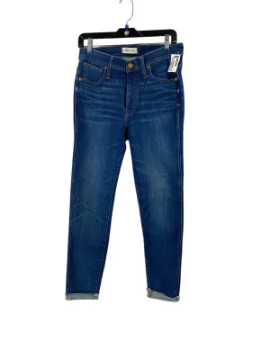 Jeans Skinny By Madewell In Blue Denim, Size: 8