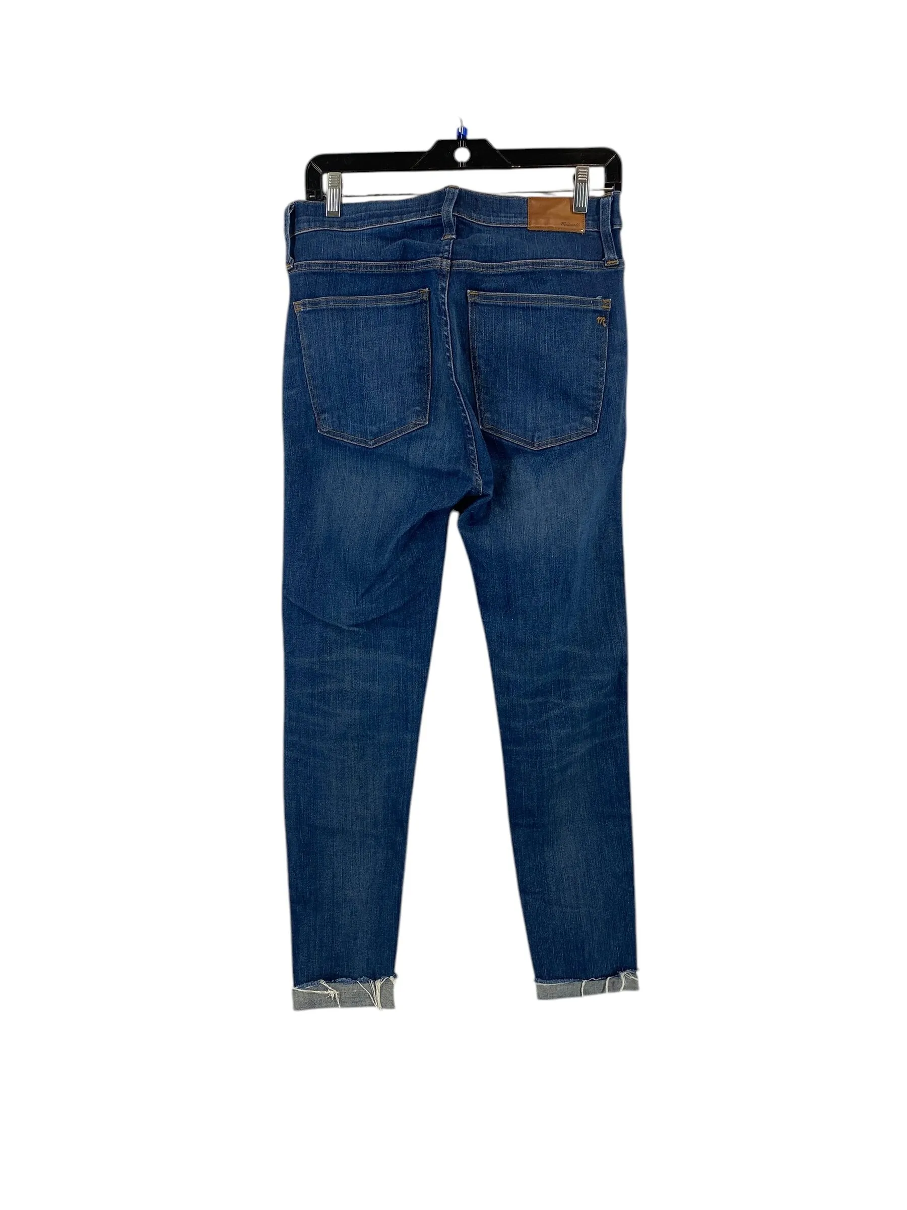 Jeans Skinny By Madewell In Blue Denim, Size: 8