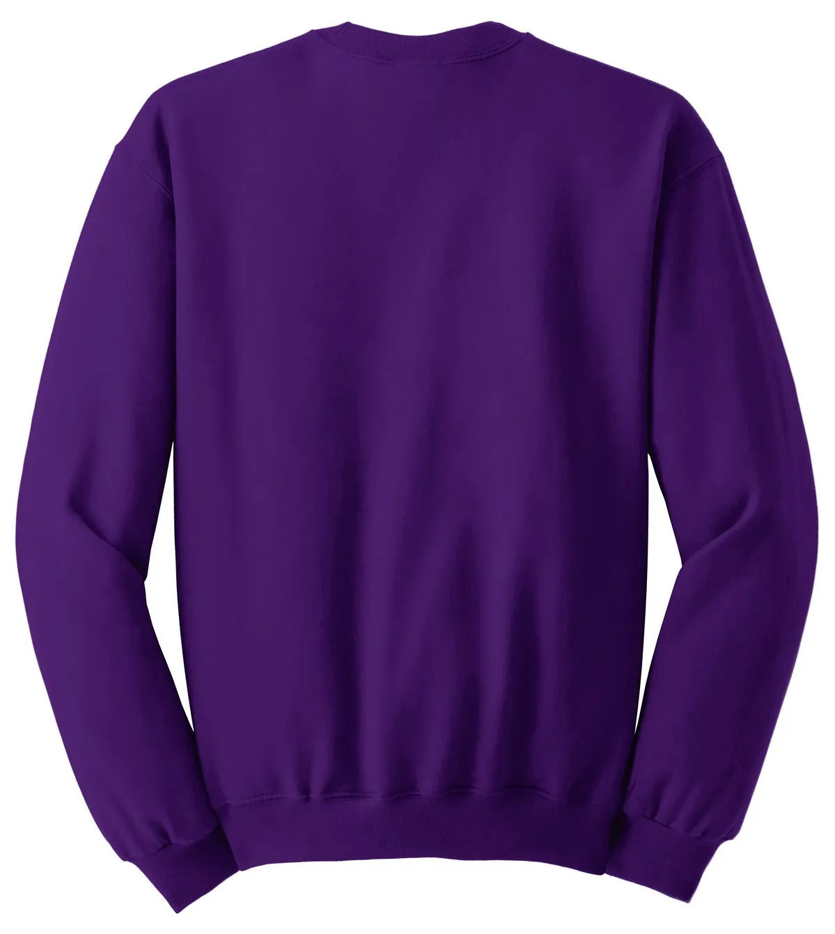 Jerzees NuBlend Crewneck Sweatshirt.  562M Deep Purple