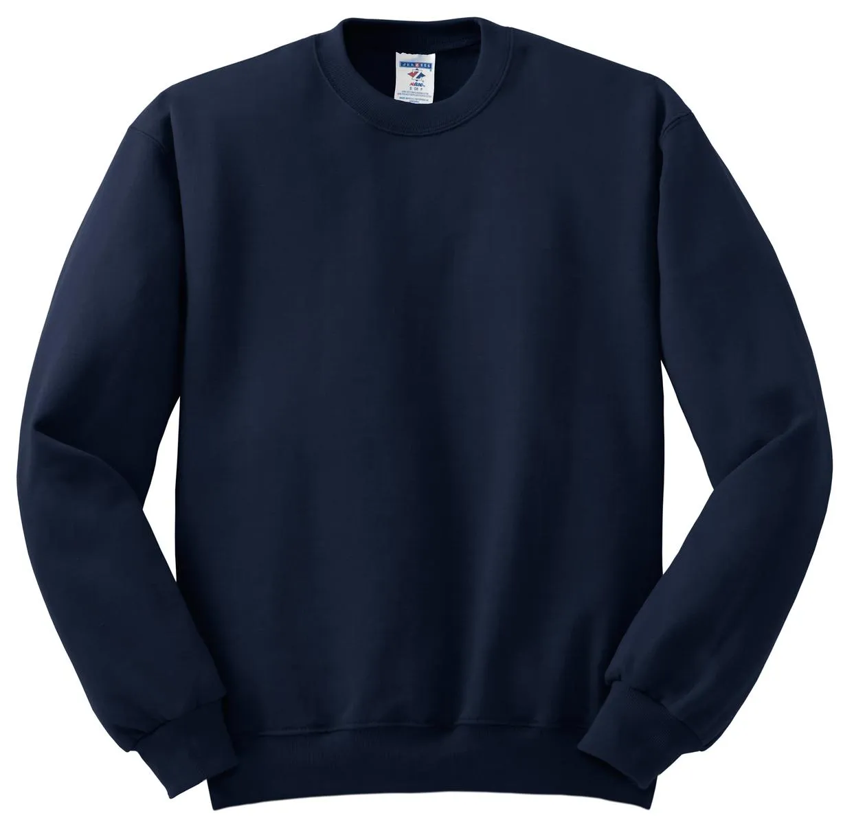 Jerzees NuBlend Crewneck Sweatshirt.  562M Navy