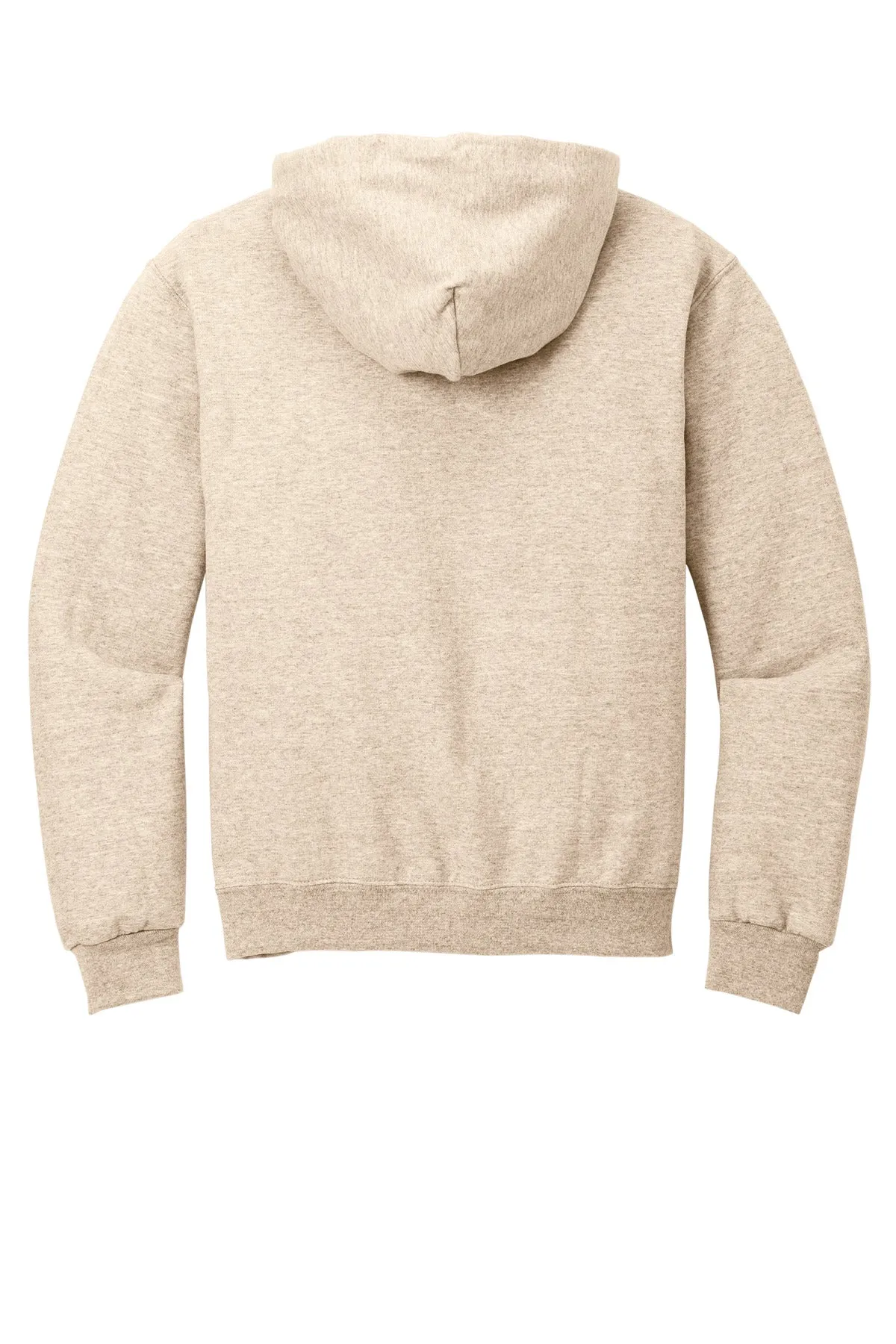 Jerzees NuBlend Pullover Hooded Sweatshirt.  996M Sweet Cream Heather