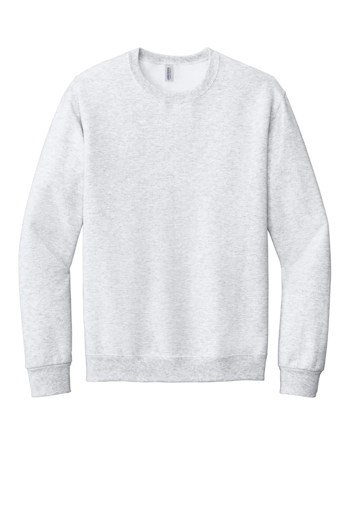 Jerzees Super Sweats NuBlend Crewneck Sweatshirt.  4662M Ash