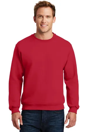 Jerzees Super Sweats NuBlend Crewneck Sweatshirt.  4662M True Red