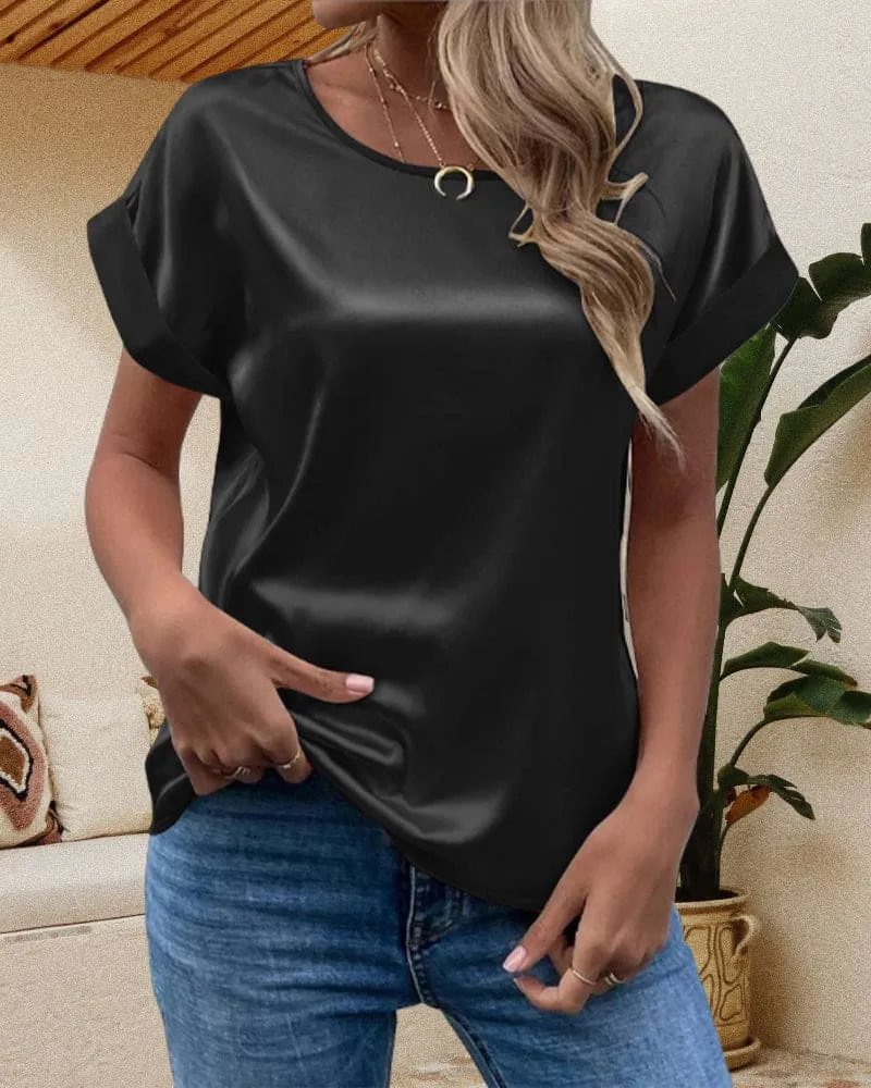 JILLY | Luxury Satin Ladies Skirt