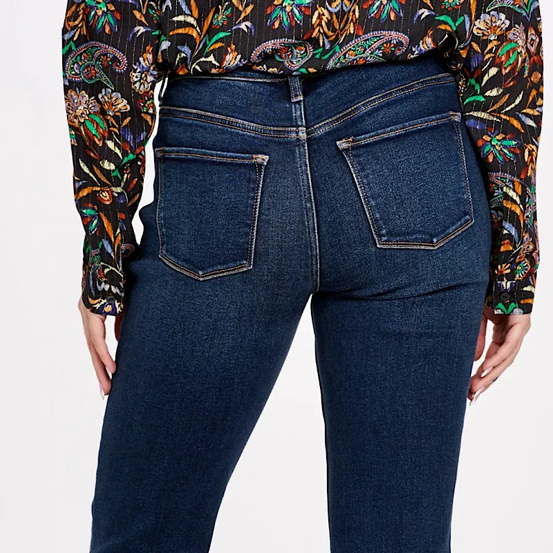 Jodi Armenia High Rise Straight Crop