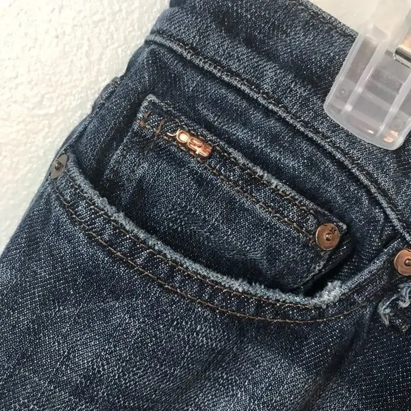 JOE'S JEANS Low Rise Y2K Straight Leg Cigarette Fit GiGi Wash Jeans Size 28